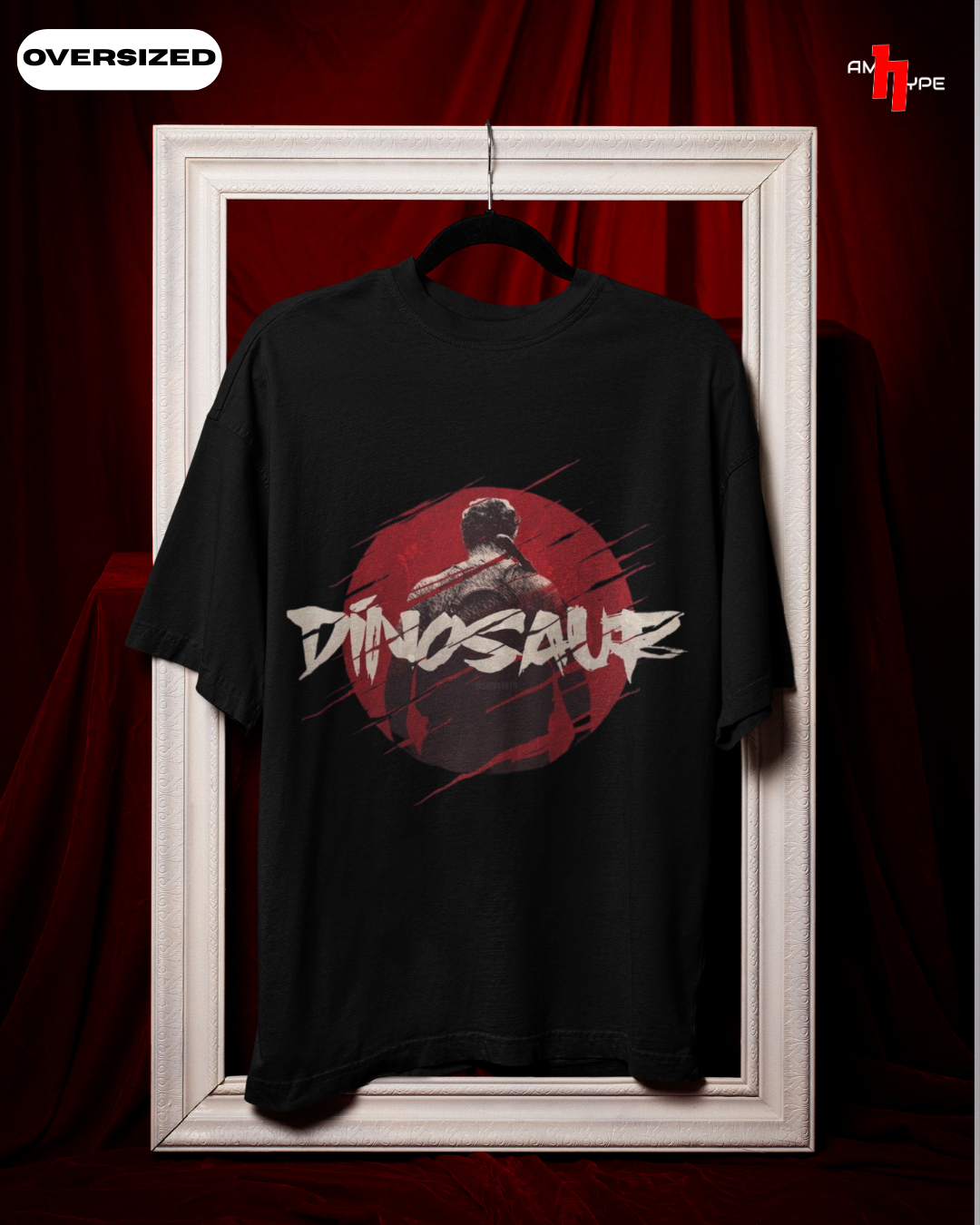 Prabhas Salaar Dinosaur Oversized T-Shirt | Street Fit