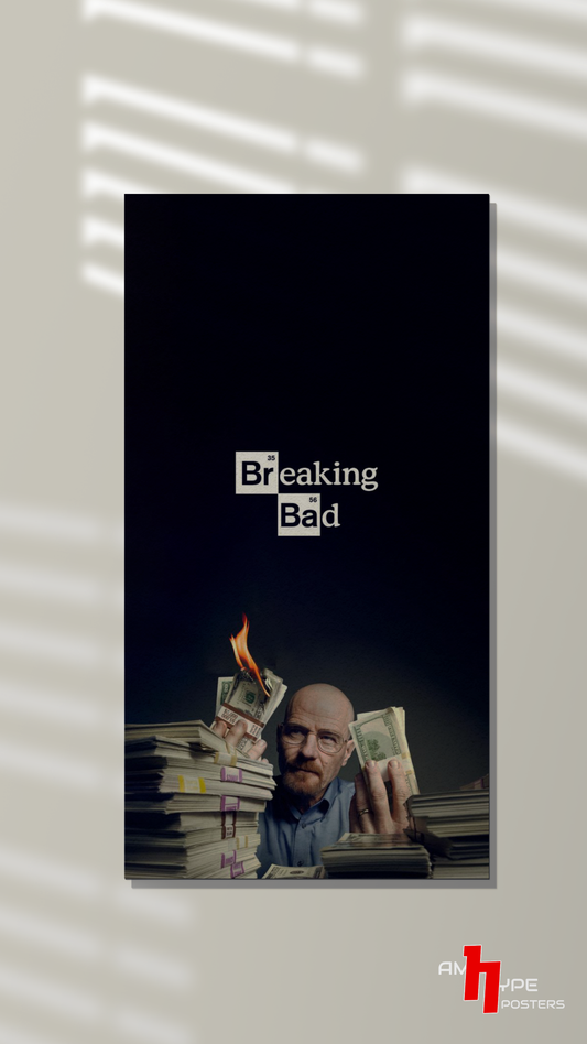 Breaking Bad | TV Series | Wall Posters | A3 | A4 | Metal