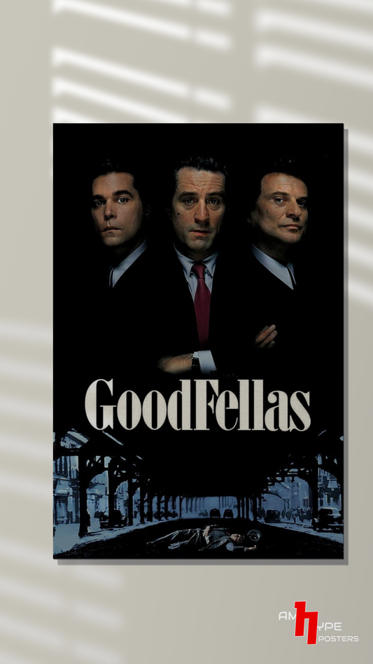 GoodFellas | Movies | Wall Posters | A3 | A4 | Metal