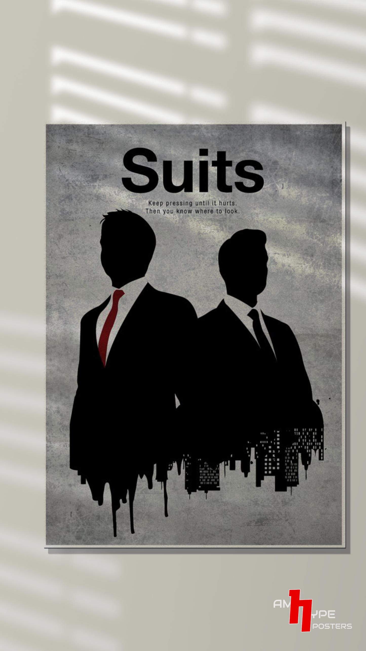 Suits | TV Series | Wall Posters | A3 | A4 | Metal