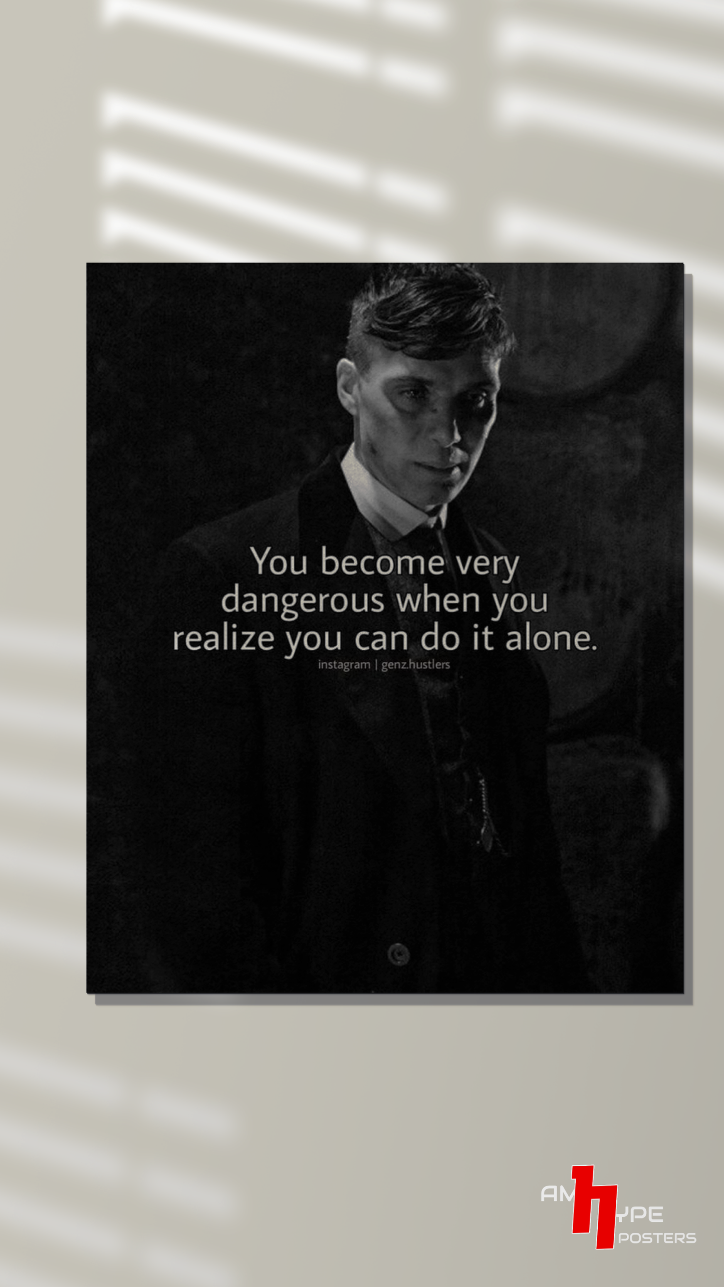 Peaky Blinders | TV Series | Wall Posters | A3 | A4 | Metal