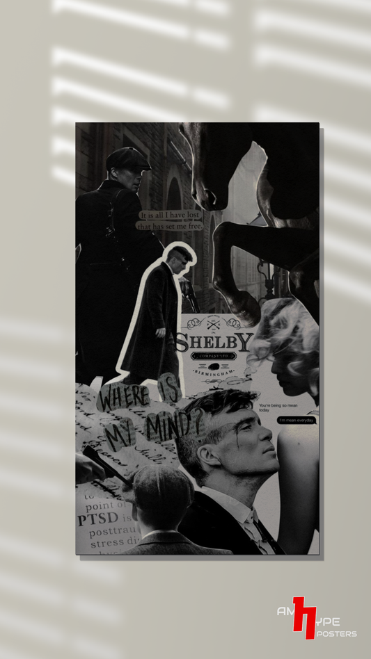 Peaky Blinders | TV Series | Wall Posters | A3 | A4 | Metal