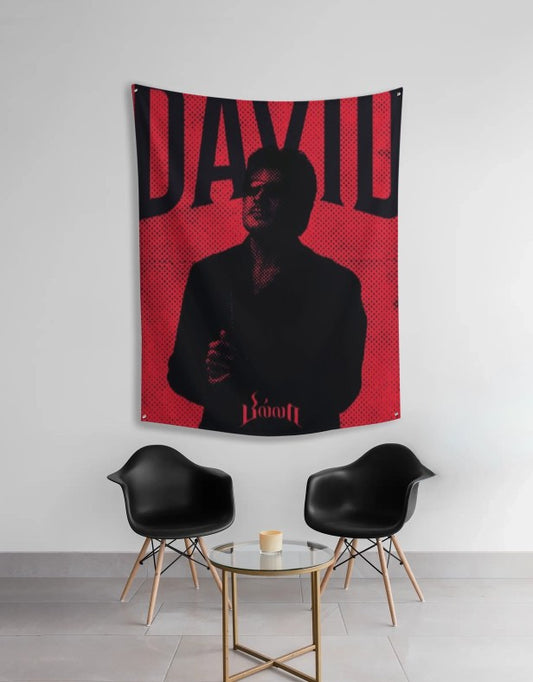 Billa Ajith Kumar Vintage Look Tapestry – Premium Wall Hanging for Fans & Home Décor