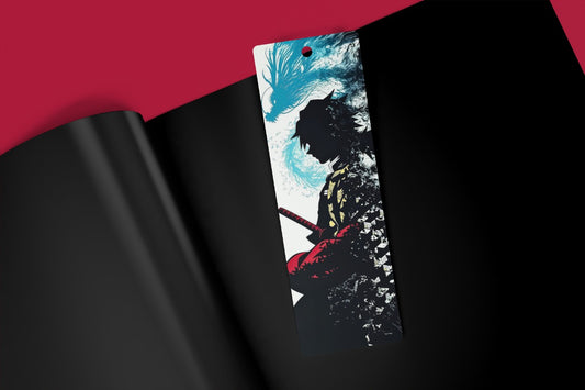 Giyu Tomioka Demon Slayer Acrylic Bookmark – Durable Anime Manga Book Marker Gift