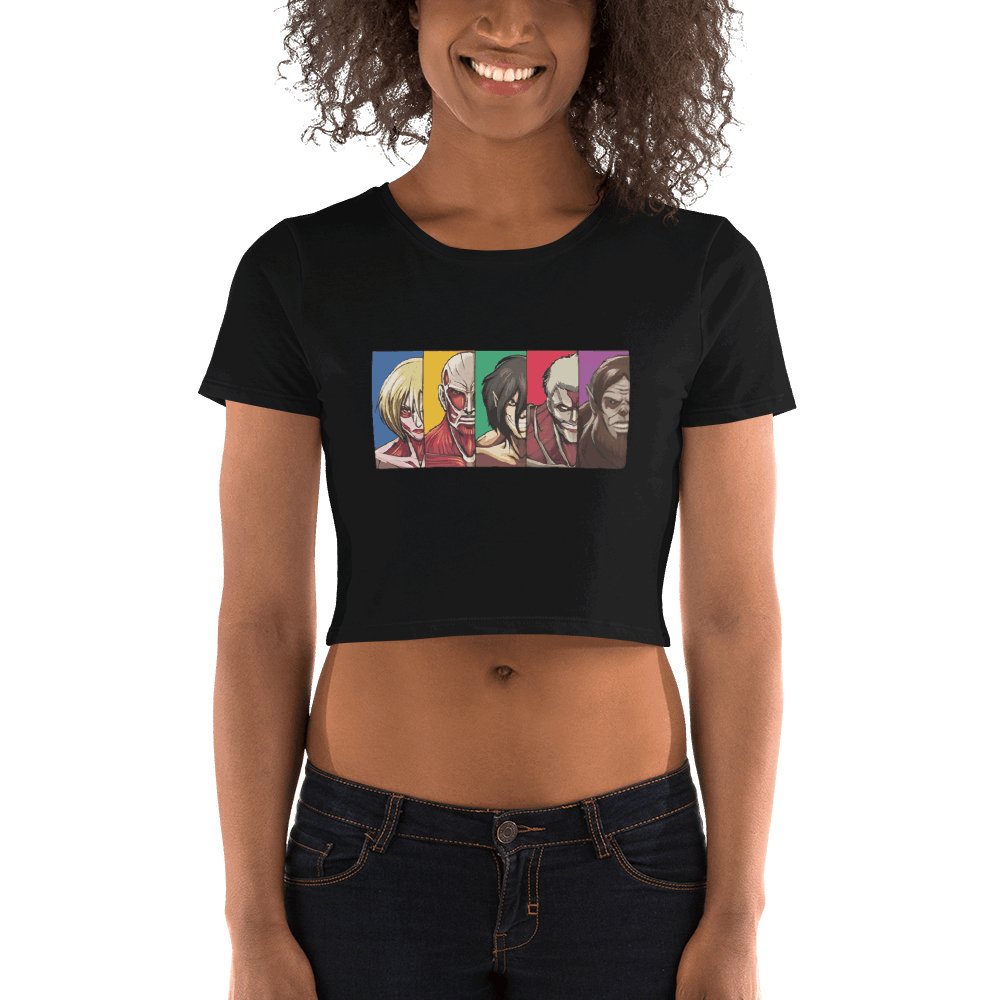 AMHYPE ATTACK ON TITAN CROPTOP TSHIRT - amhype