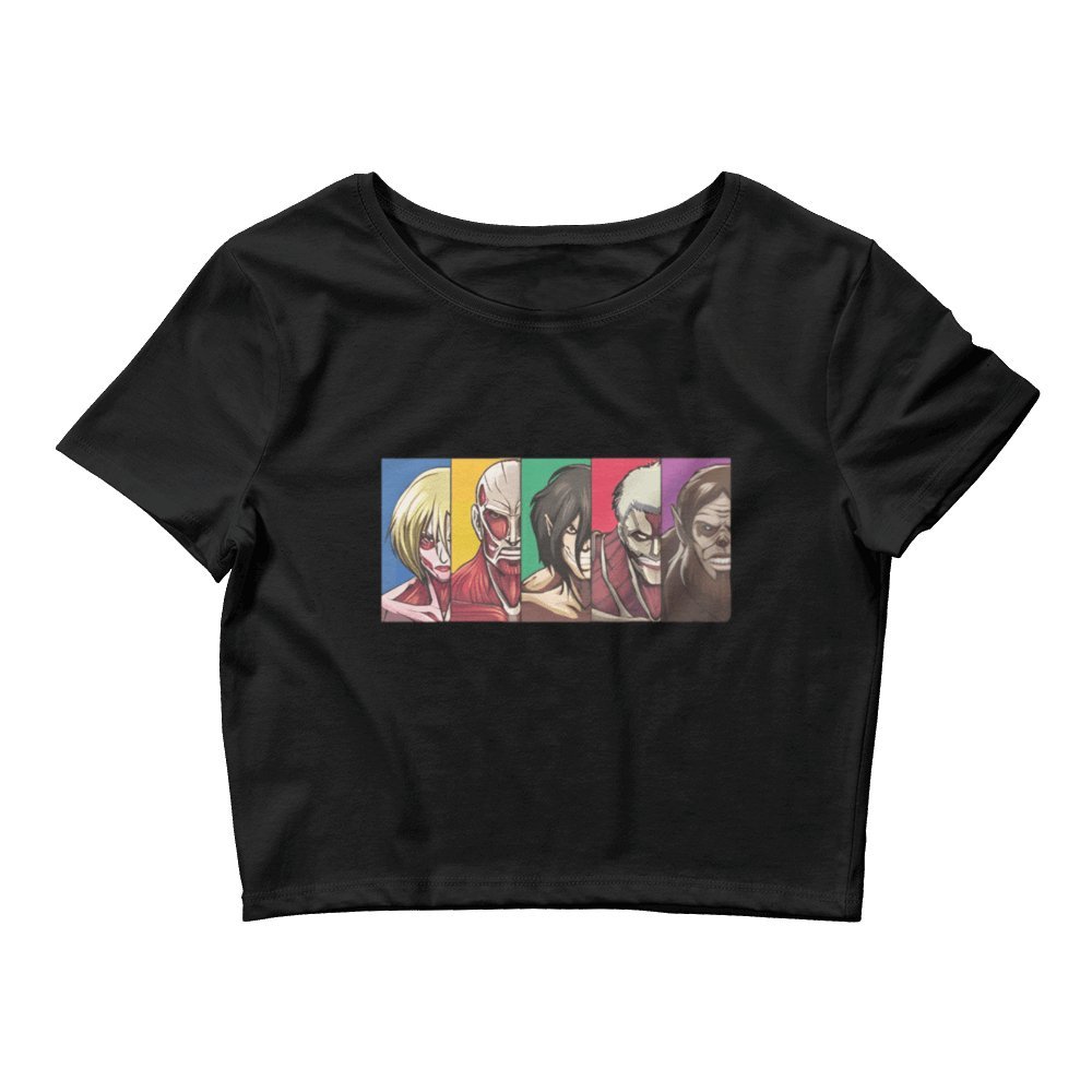 AMHYPE ATTACK ON TITAN CROPTOP TSHIRT - amhype