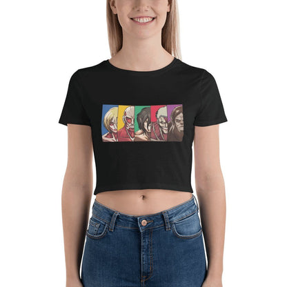 AMHYPE ATTACK ON TITAN CROPTOP TSHIRT - amhype