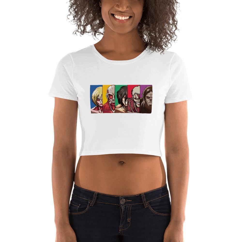 AMHYPE ATTACK ON TITAN CROPTOP TSHIRT - amhype