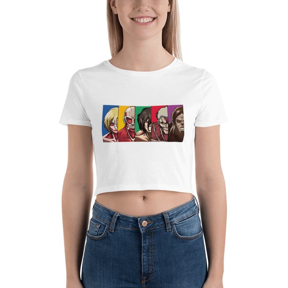 AMHYPE ATTACK ON TITAN CROPTOP TSHIRT - amhype