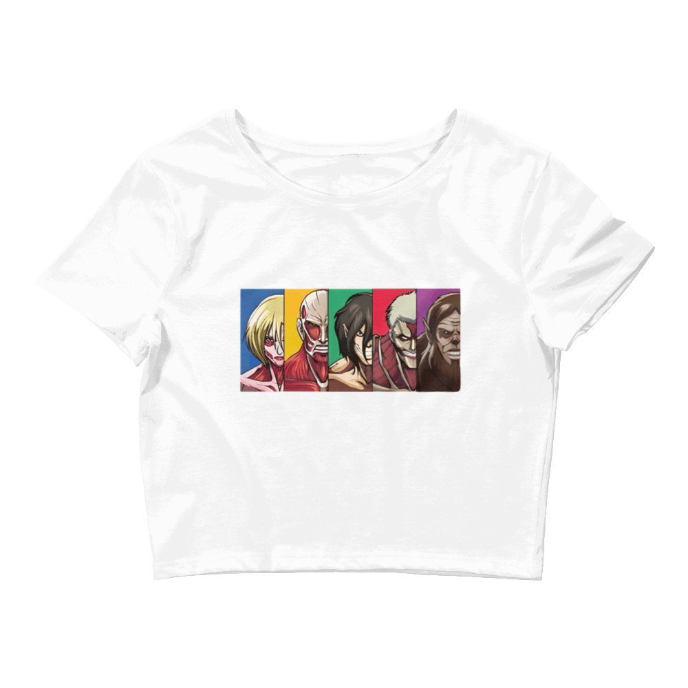 AMHYPE ATTACK ON TITAN CROPTOP TSHIRT - amhype