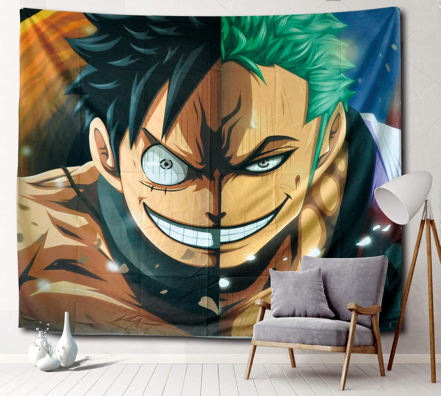 Amhype One Piece Tapestry for Room Decor Boys Bedroom Wall Decor (One Piece 3, 59in51(in)) - amhype