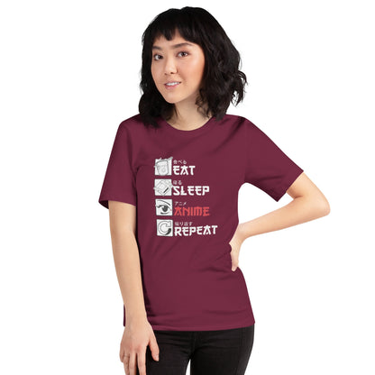 AMHYPE UNISEX ANIME FOR LIFE TSHIRT - amhype