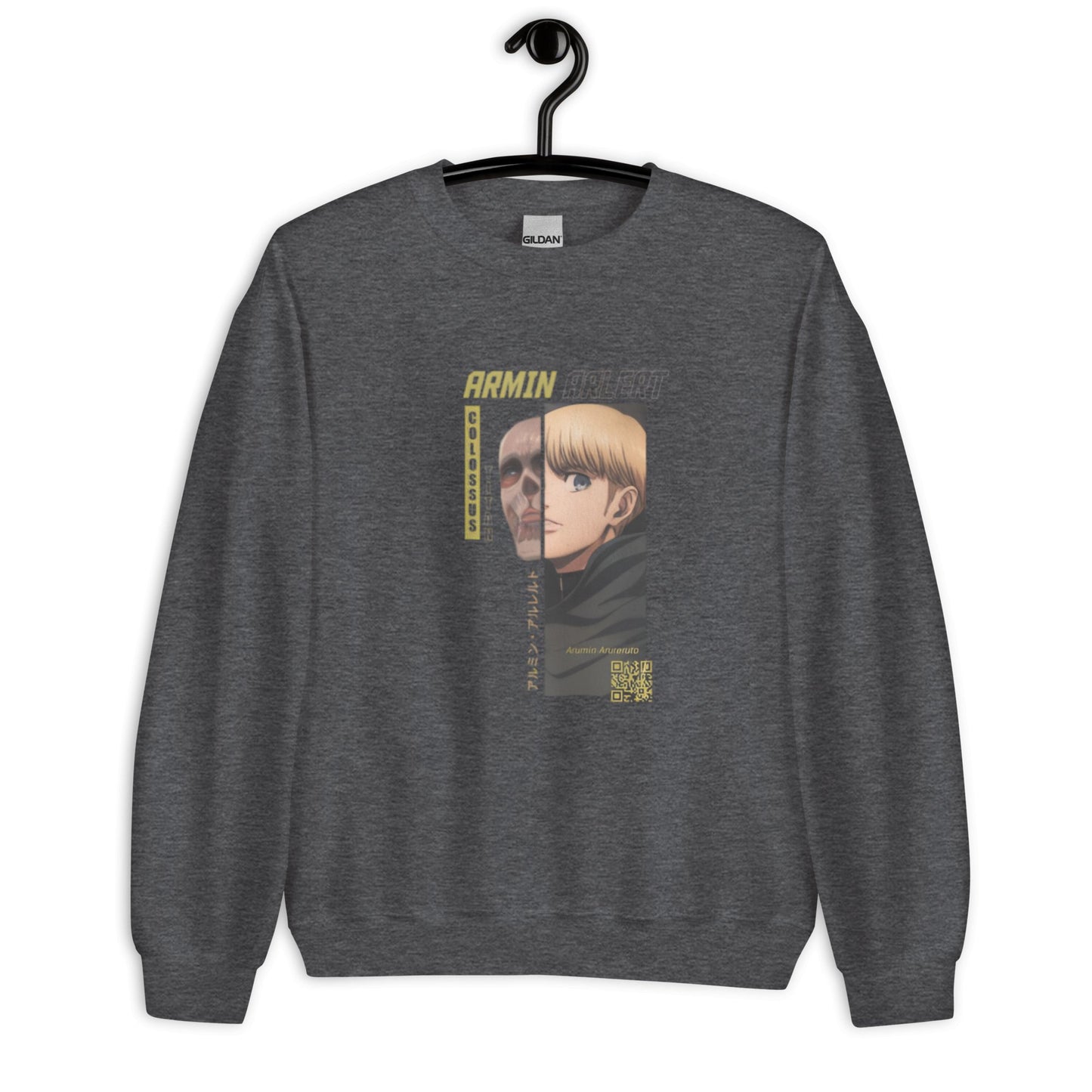 AMHYPE UNISEX ARMIN ATTACK ON TITAN SWEATSHIRT - amhype