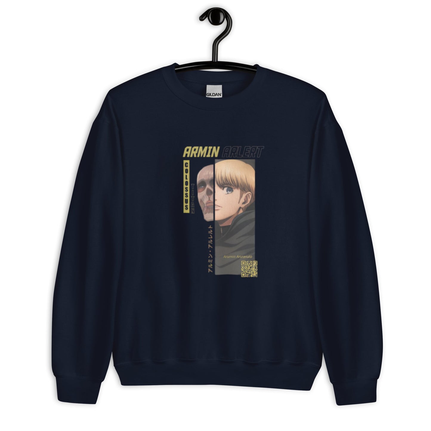 AMHYPE UNISEX ARMIN ATTACK ON TITAN SWEATSHIRT - amhype