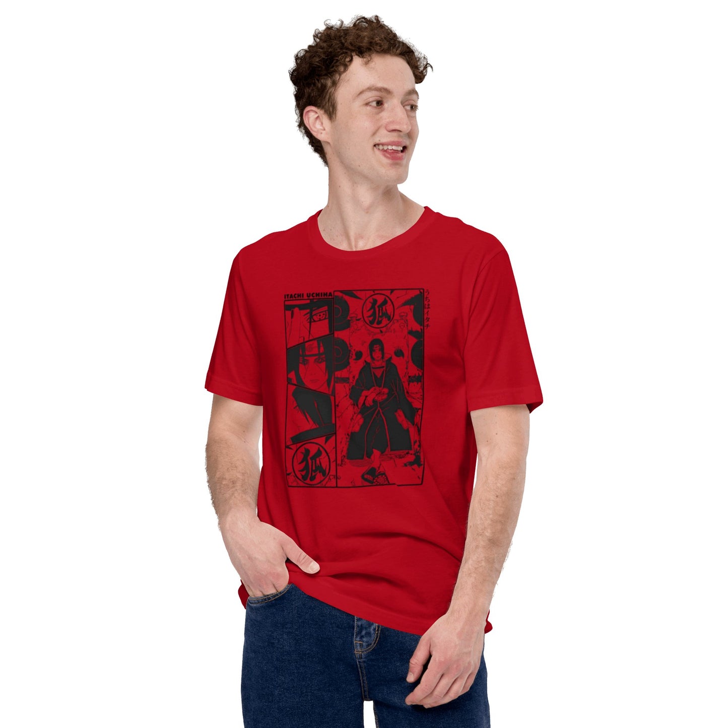 AMHYPE UNISEX ITACHI MANGA TSHIRT - amhype