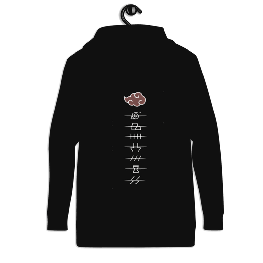 AMHYPE UNISEX NARUTO AKATSUKI HOODIE - amhype