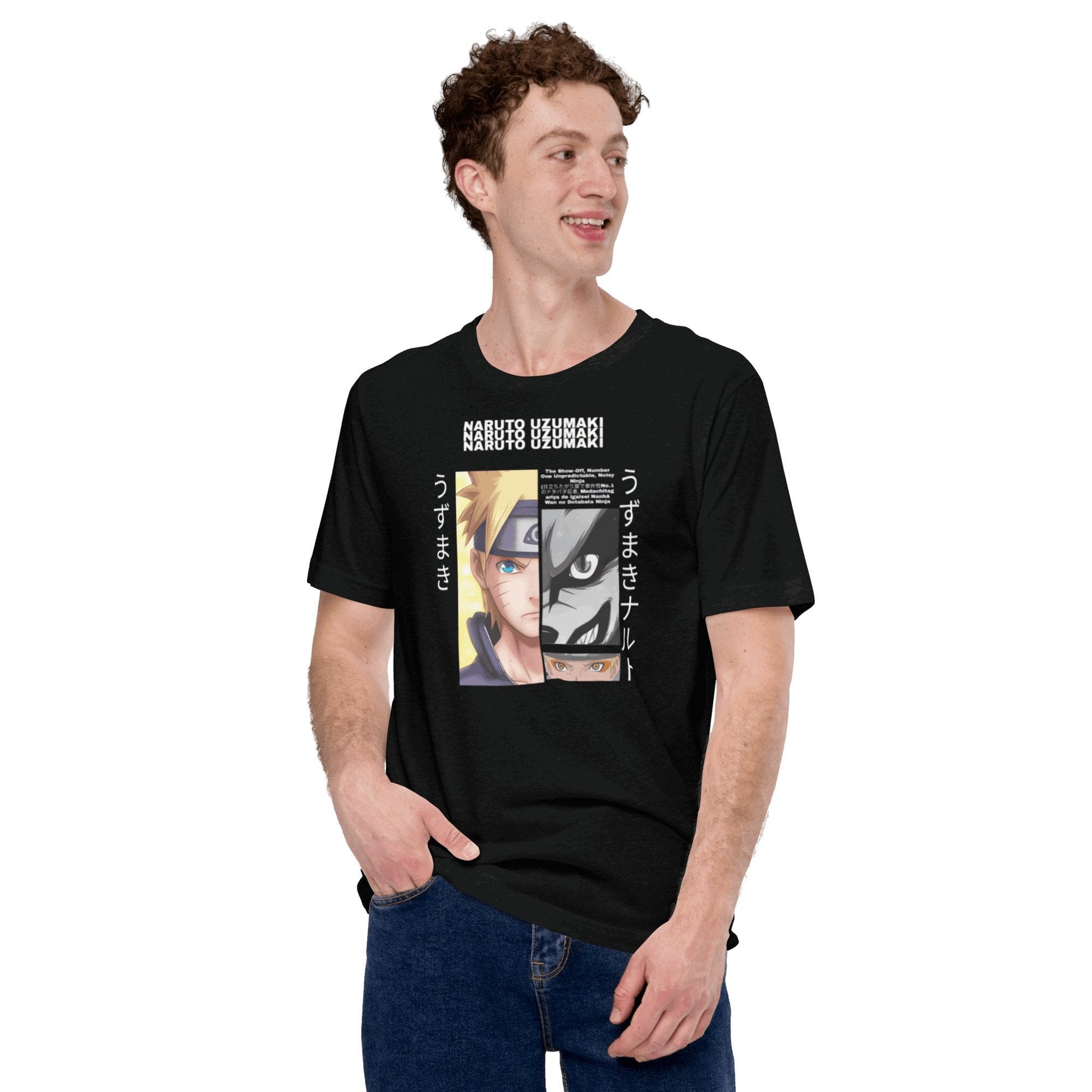 amhype unisex naruto tshirt - amhype