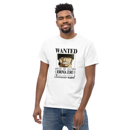 Amhype UNISEX ZORO BOUNTY POSTER T SHIRT - amhype