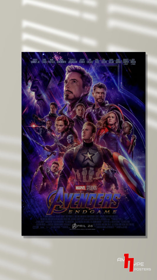 Avengers | Movies | Wall Posters | A3 | A4 | Metal - amhype