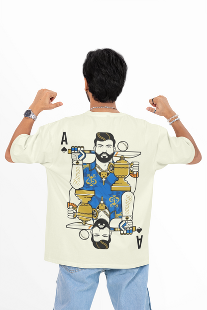 Rohit Sharma Hitman 45 Ace Oversized Tee | Cricket | amhype