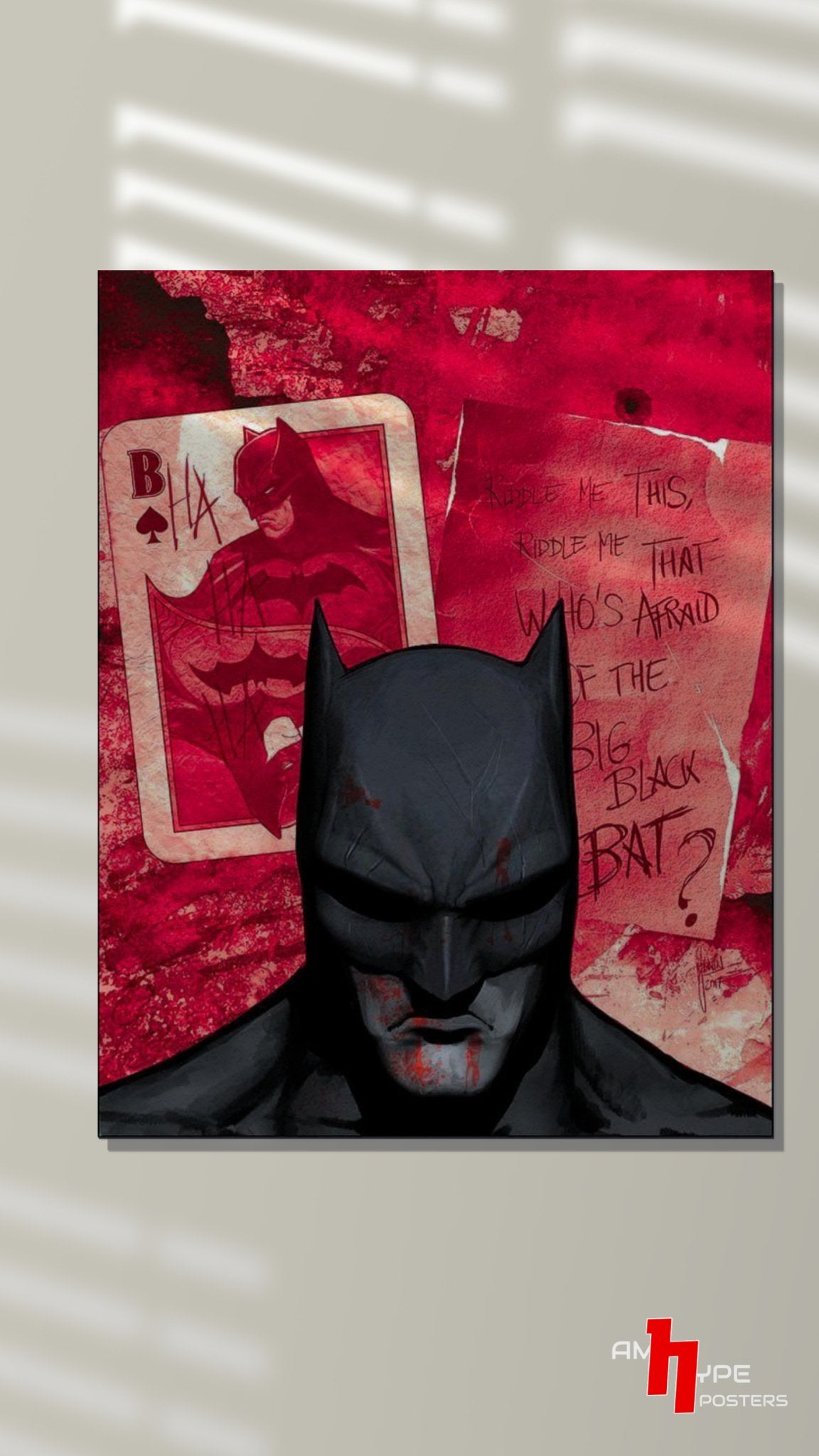 Batman | Movies | Wall Posters | A3 | A4 | Metal - amhype