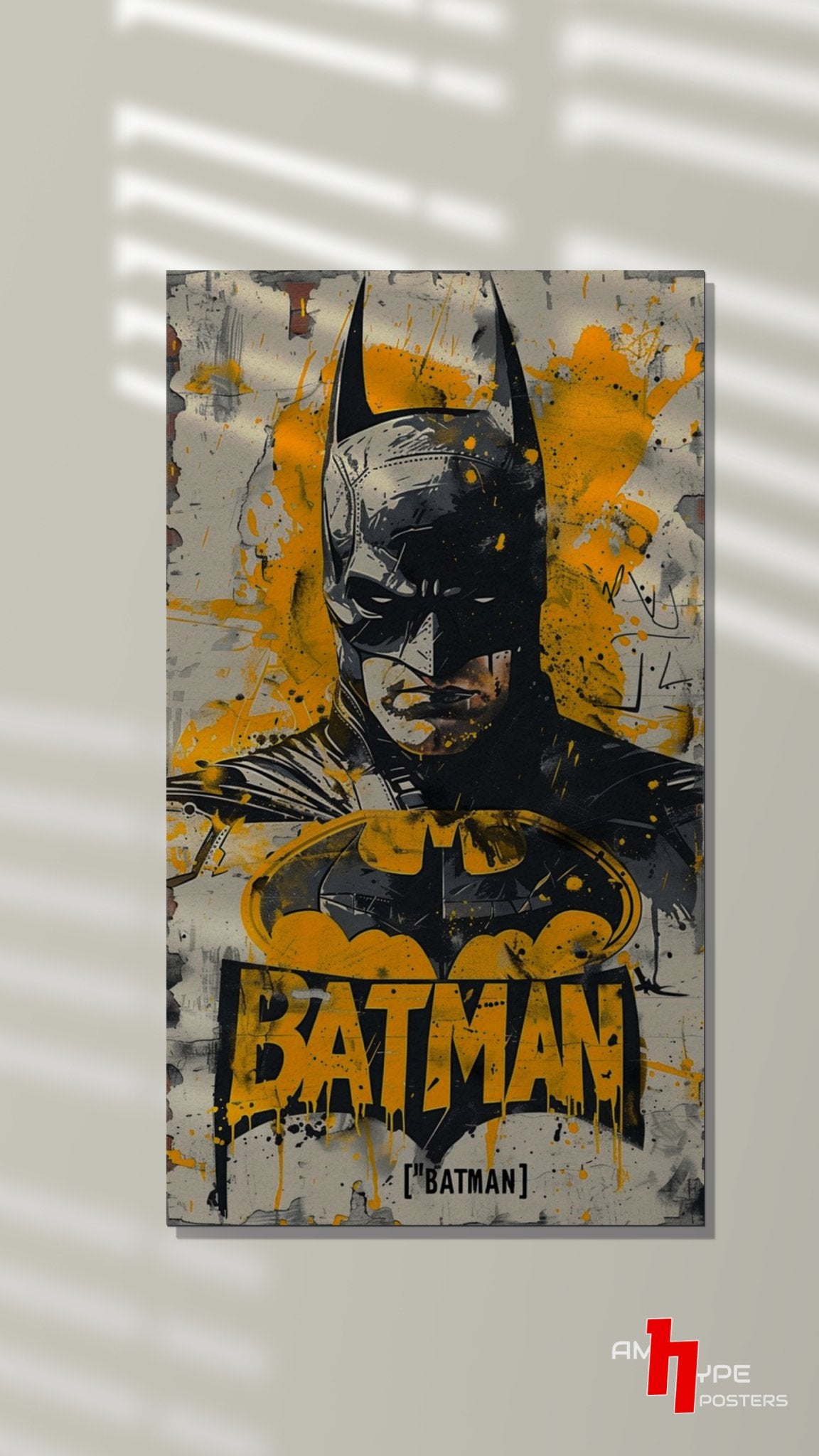 Batman | Movies | Wall Posters | A3 | A4 | Metal - amhype