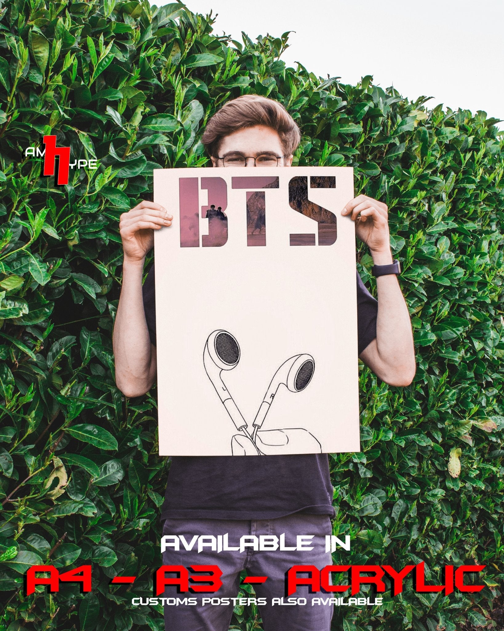 BTS Posters | Wall Posters | A3 | A4 | Acrylic - amhype