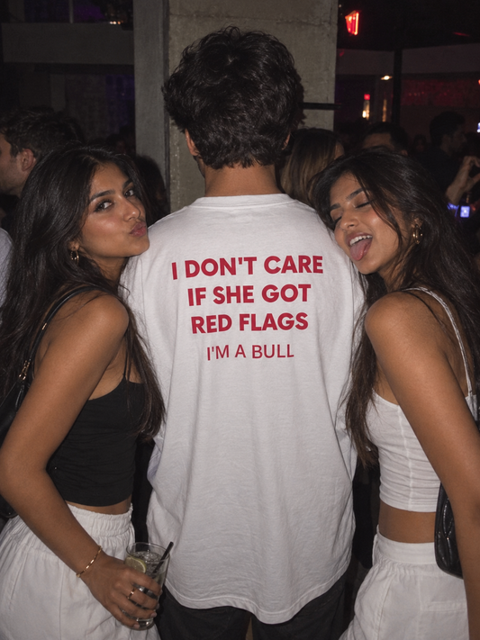 Red Flags I'm A Bull Tee