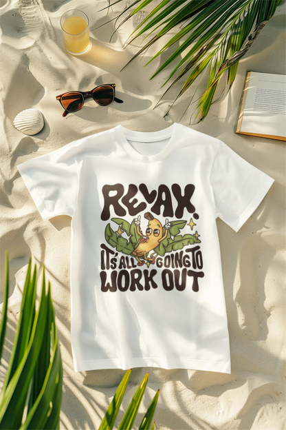 Relax its all Going to workout Tshirt | Oversized | T-shirt | Unisex | GenZ