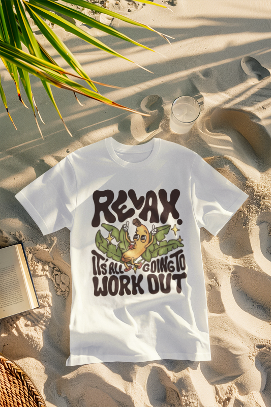 Relax its all Going to workout Tshirt | Oversized | T-shirt | Unisex | GenZ