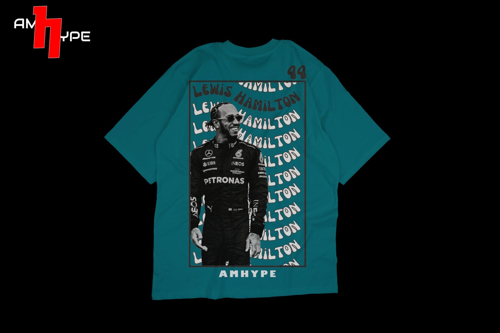 Lewis Hamilton | f1 series | OverSized | T-shirt | Unisex | GenZ - amhype