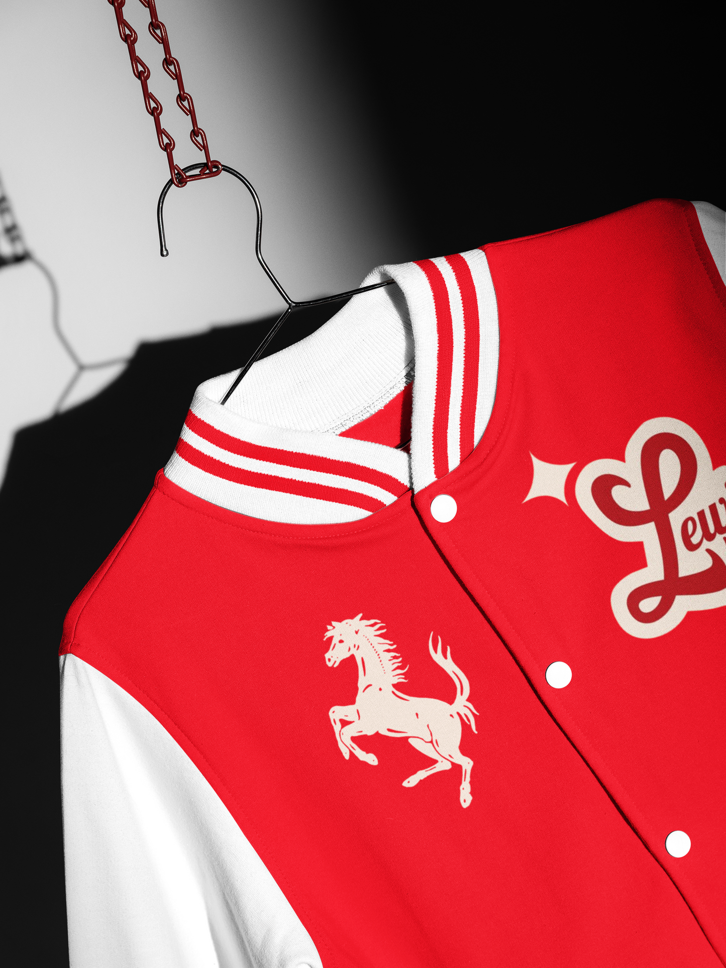 Lewis Hamilton Ferrari Varsity Jacket