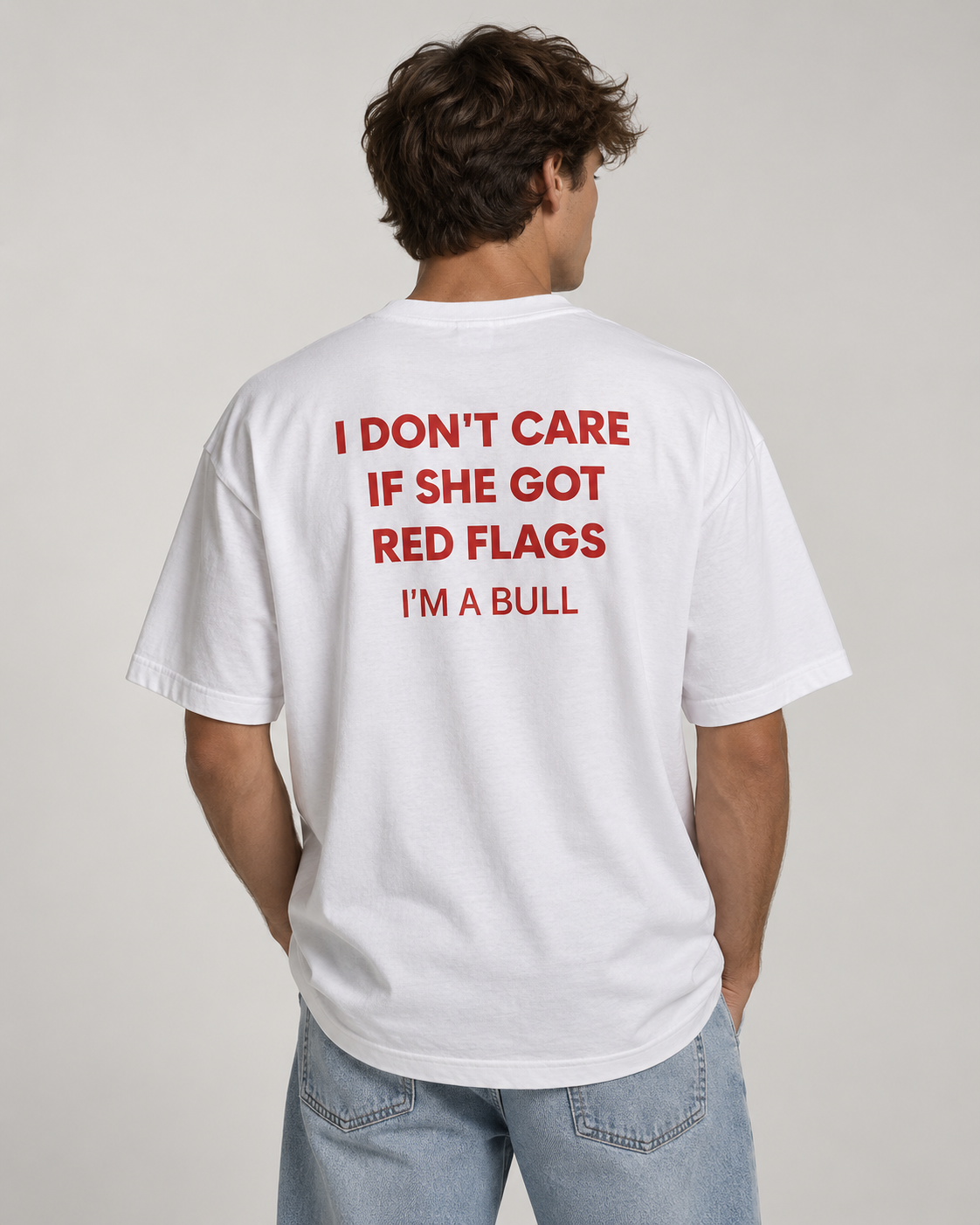Red Flags I'm A Bull Tee