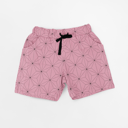 Nezuko Kamado Demon Slayer Shorts – Unisex Anime Activewear & Lounge Shorts