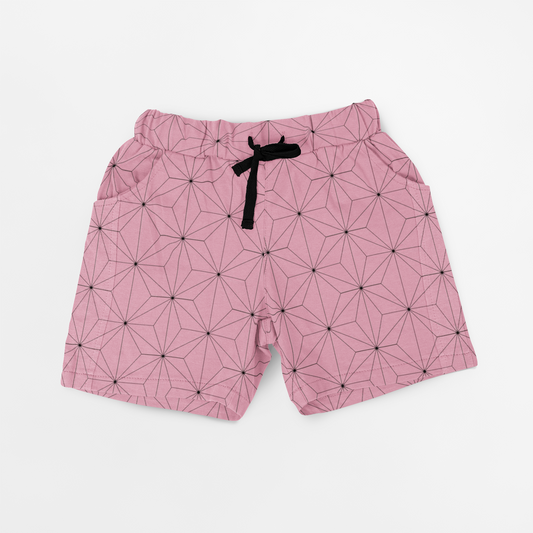 Nezuko Kamado Demon Slayer Shorts – Unisex Anime Activewear & Lounge Shorts