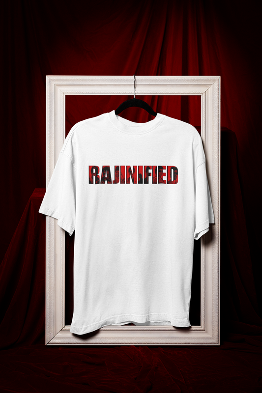 Rajinified T-shirt – Coolie Merch | Thalaivar Swag Edition