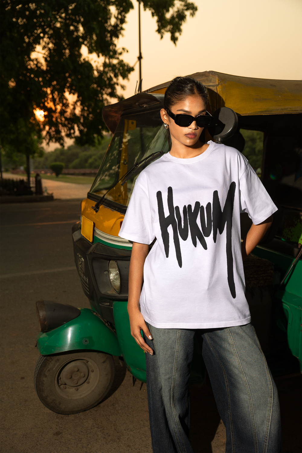 Hukum Jailer Fan Oversized T-Shirt | Rajinikanth Anirudh Merch by AmHype