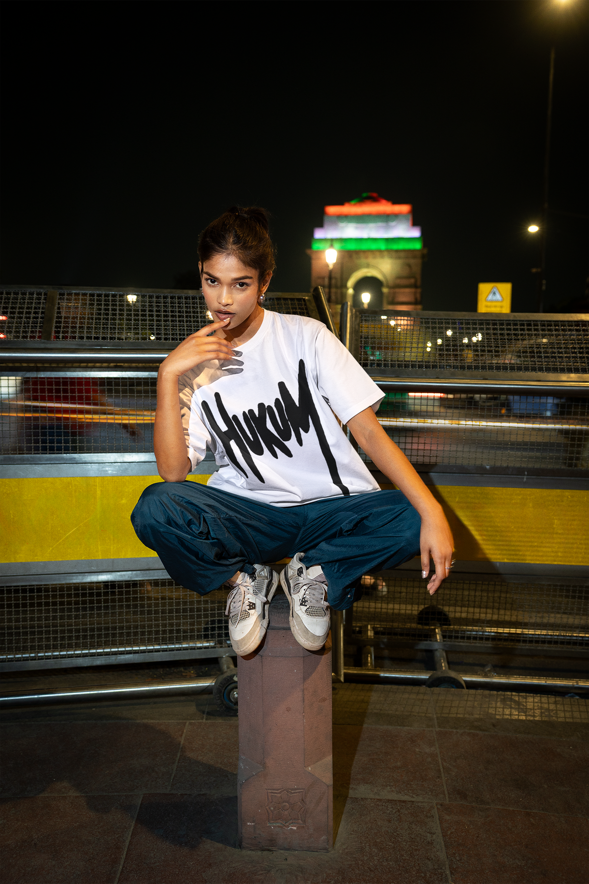 Hukum Jailer Fan Oversized T-Shirt | Rajinikanth Anirudh Merch by AmHype