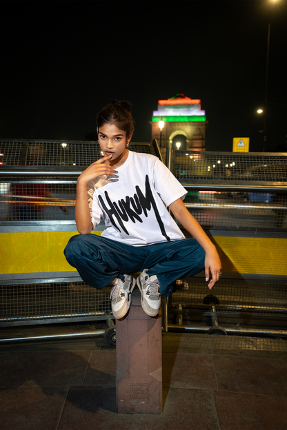 Hukum Jailer Fan Oversized T-Shirt | Rajinikanth Anirudh Merch by AmHype