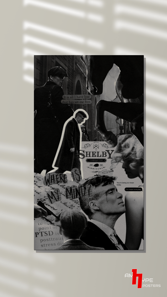 Peaky Blinders | TV Series | Wall Posters | A3 | A4 | Metal - amhype