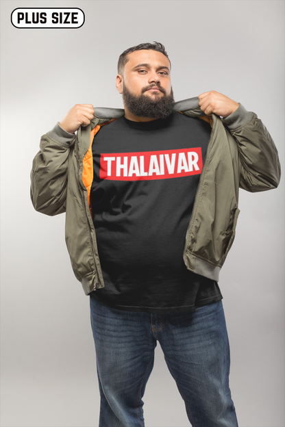 Thalaivar Plus Size T-Shirt | Rajinikanth Fan Tee | Jailer 2 Merch by AmHype