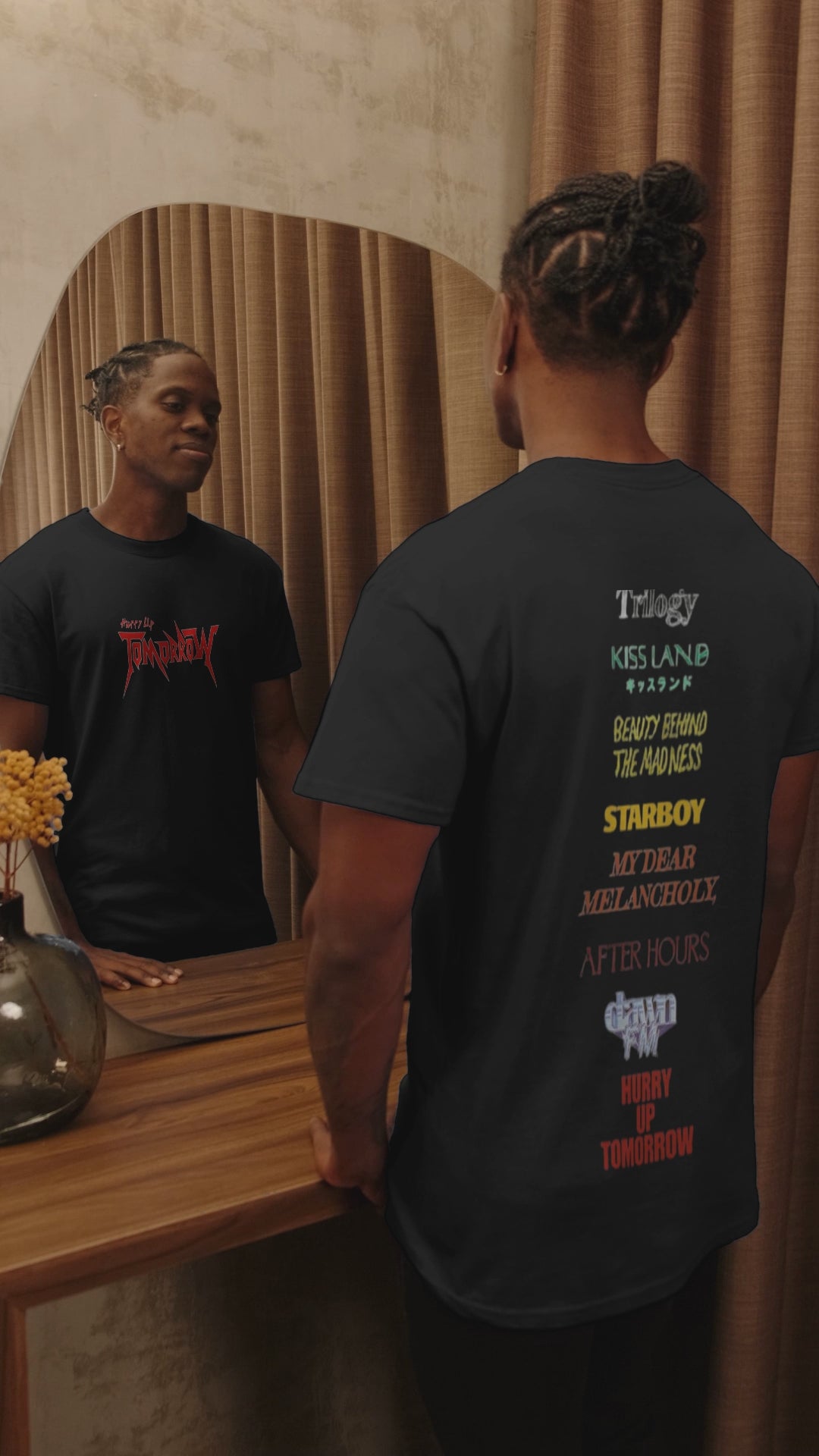 The Weeknd Oversized T-Shirt – Album Timeline | AMHYPE USA – amhype