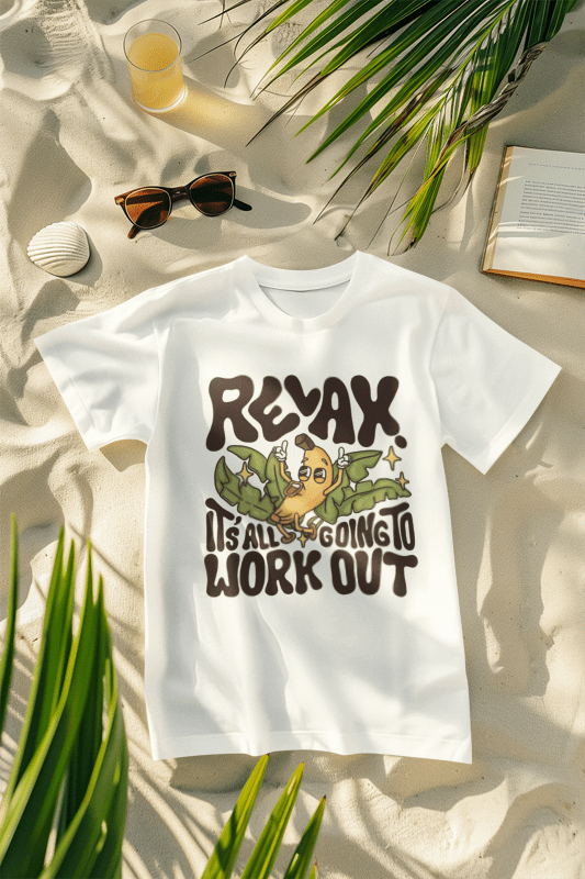 Relax its all Going to workout Tshirt | Oversized | T-shirt | Unisex | GenZ - amhype