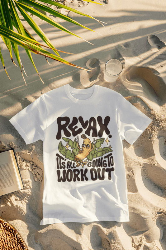 Relax its all Going to workout Tshirt | Oversized | T-shirt | Unisex | GenZ - amhype