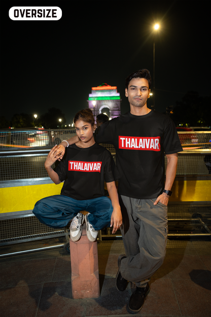 Thalaivar Oversized T-Shirt | Rajinikanth Fan Tee | Jailer 2 Merch by AmHype