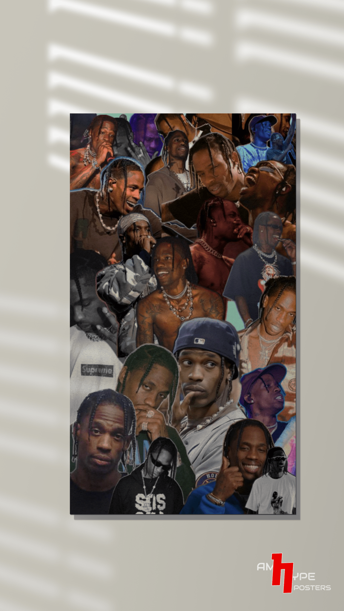Travis Scout | Music| Wall Posters | A3 | A4 | Metal - amhype